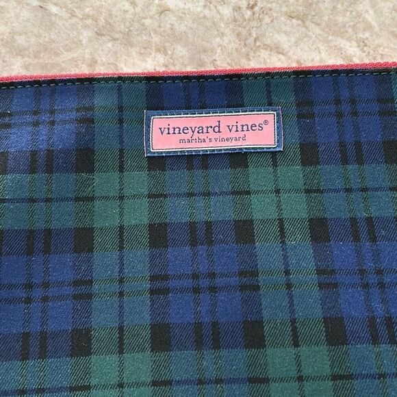 VINEYARD VINES Plaid Cosmetic Bag - Picture 2 of 6